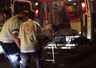 بالصور: إصابة متوسطة لراكب دراجة نارية بحادث طرق في مدينة يافا 